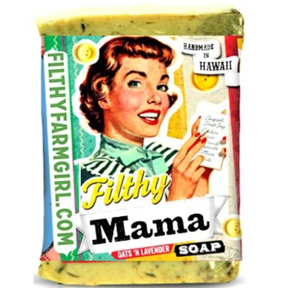 Filthy Farmgirl Other - 100% Natural Organic Soap. Mama. Handmade in Hawaii. 7oz.